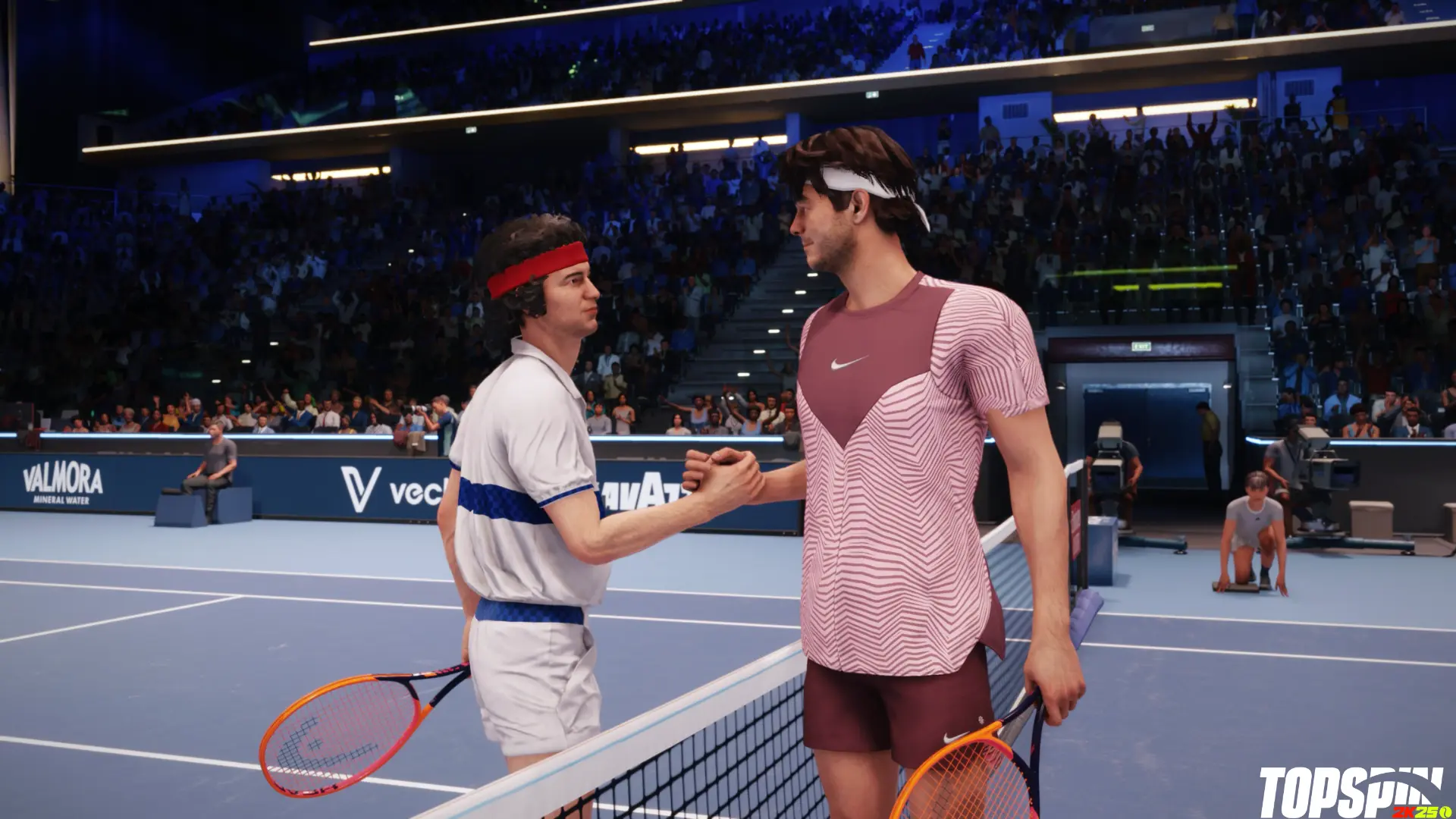 TopSpin 2K25 Esibizioni
